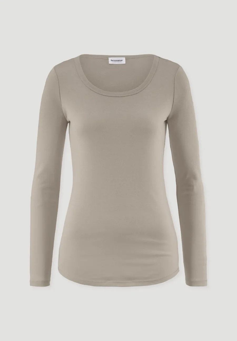 Softrib Longsleeve Fitted aus Bio-Baumwolle und TENCEL™ Modal von hessnatur