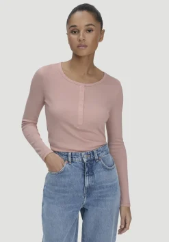 Softrib Longsleeve Henley Fitted aus Bio-Baumwolle und Tencel™ Modal von hessnatur