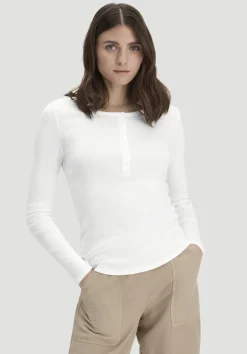 Softrib Longsleeve Henley Fitted aus Bio-Baumwolle und Tencel™ Modal von hessnatur