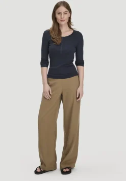 Softrib Longsleeve Henley Fitted aus Bio-Baumwolle und Tencel™ Modal von hessnatur