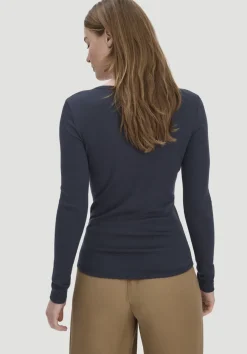 Softrib Longsleeve Henley Fitted aus Bio-Baumwolle und Tencel™ Modal von hessnatur