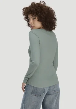 Softrib Longsleeve Henley Fitted aus Bio-Baumwolle und Tencel™ Modal von hessnatur