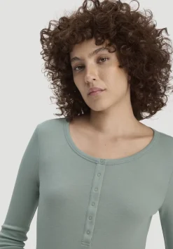 Softrib Longsleeve Henley Fitted aus Bio-Baumwolle und Tencel™ Modal von hessnatur