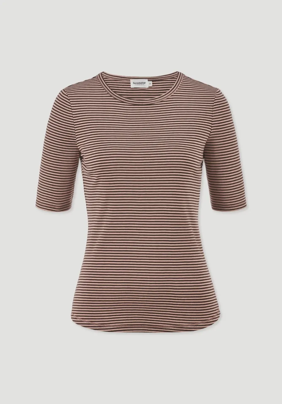 Softrib Streifen T-Shirt Fitted aus Bio-Baumwolle und TENCEL™ Modal von hessnatur