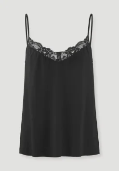 Spaghetti Top PURE SENSE LACE aus TENCEL™ Modal von hessnatur