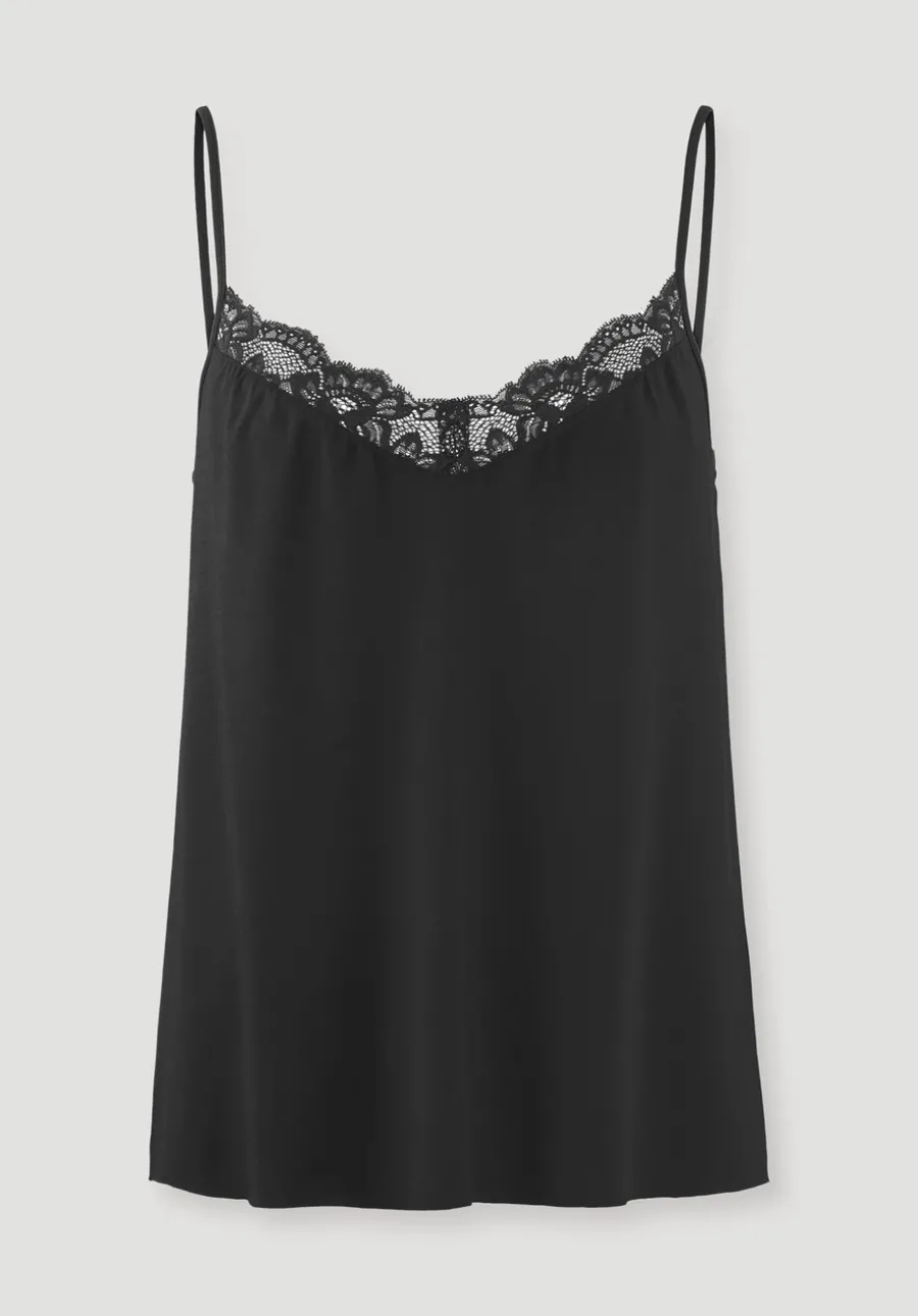 Spaghetti Top PURE SENSE LACE aus TENCEL™ Modal von hessnatur