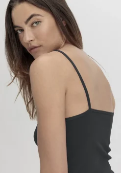 Spaghetti Top V-Neck im 2er-Pack PURE COTTON aus reiner Bio-Baumwolle von hessnatur