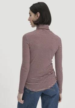 Streifen Softrib Longsleeve Fitted aus Bio-Baumwolle und Modal von hessnatur