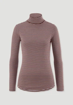 Streifen Softrib Longsleeve Fitted aus Bio-Baumwolle und Modal von hessnatur