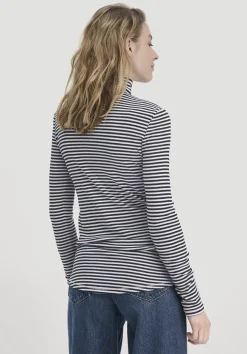 Streifen Softrib Longsleeve Fitted aus Bio-Baumwolle und Modal von hessnatur