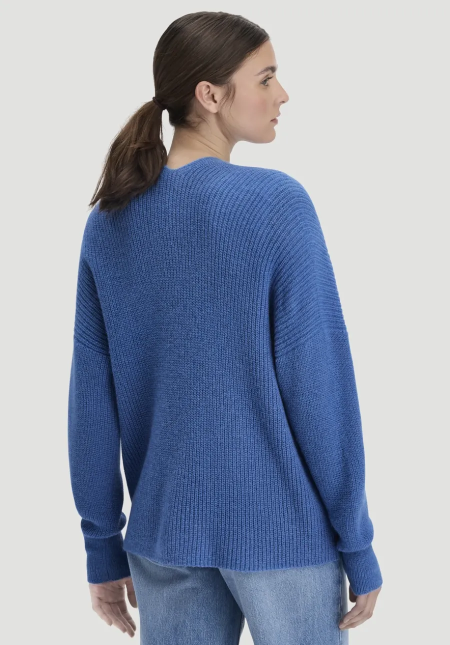 Strick Jacke Oversize aus reinem Alpaka von hessnatur