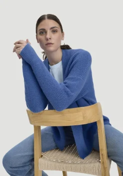Strick Jacke Oversize aus reinem Alpaka von hessnatur