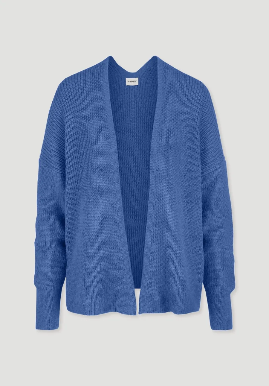 Strick Jacke Oversize aus reinem Alpaka von hessnatur
