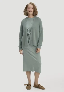 Strick Jacke Oversize aus reinem Alpaka von hessnatur