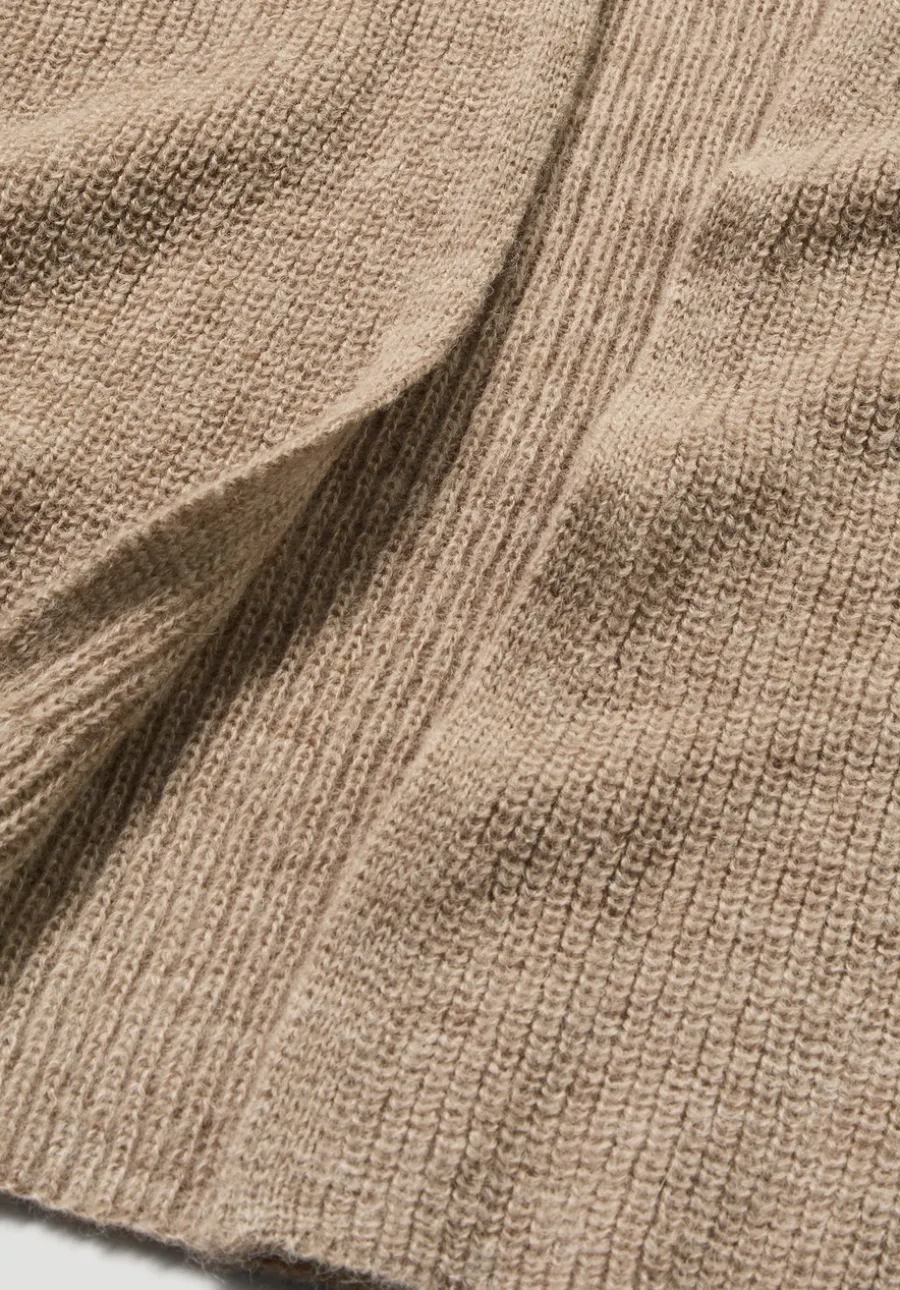 Strick Jacke Oversize aus reinem Alpaka von hessnatur