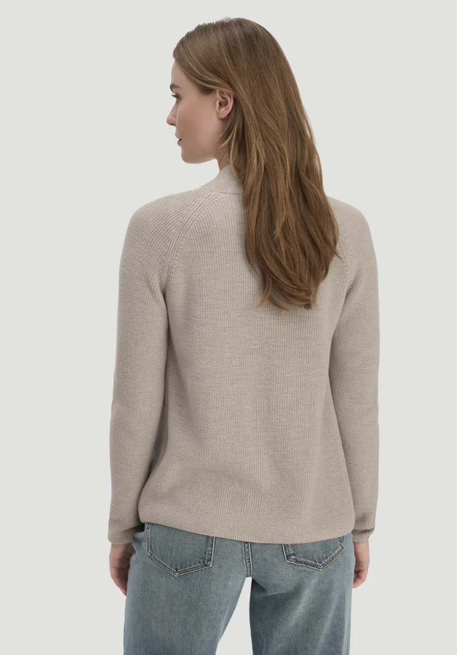 Strick Jacke Regular aus reiner Bio-Baumwolle von hessnatur