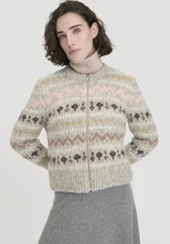 Strick Jacke Regular aus Alpaka mit Bio-Baumwolle von hessnatur