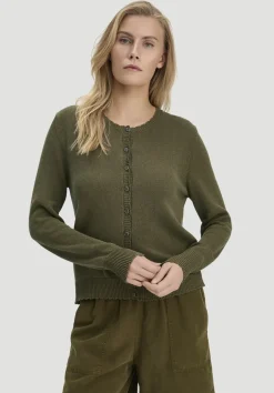 Strick Jacke Regular aus Leinen mit Bio-Baumwolle und LENZING™ ECOVERO von hessnatur