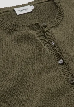 Strick Jacke Regular aus Leinen mit Bio-Baumwolle und LENZING™ ECOVERO von hessnatur
