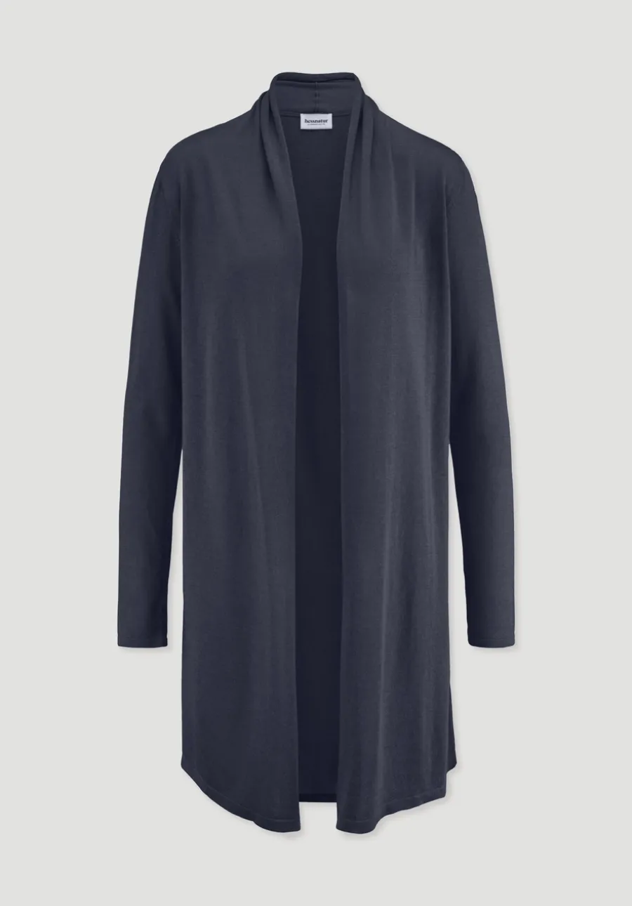 Strick Jacke Regular aus TENCEL™ Lyocell und Bio-Baumwolle von hessnatur
