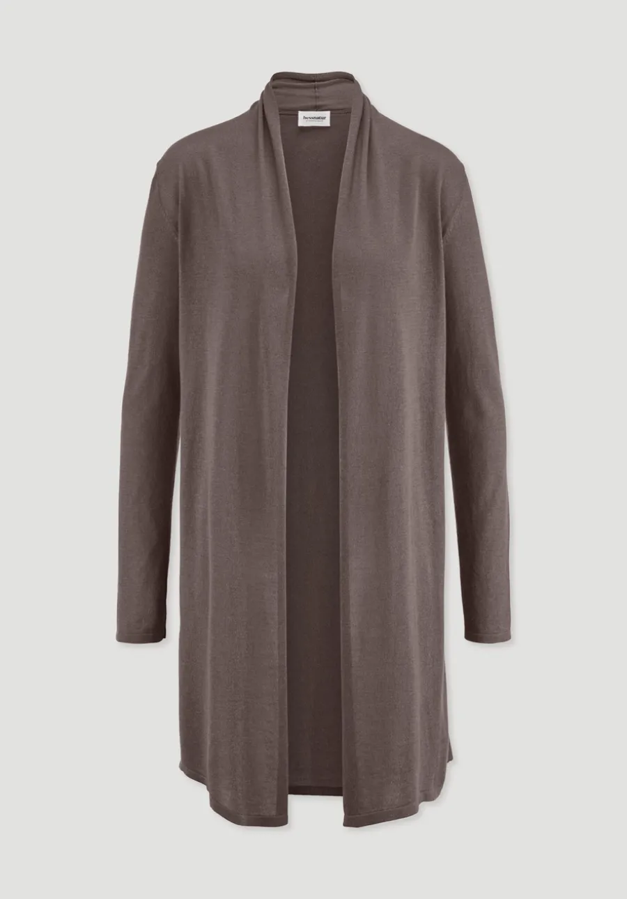 Strick Jacke Regular aus TENCEL™ Lyocell und Bio-Baumwolle von hessnatur