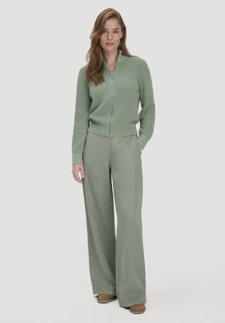 Strick Jacke Regular aus reiner Bio-Baumwolle von hessnatur