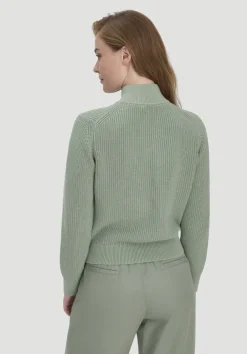 Strick Jacke Regular aus reiner Bio-Baumwolle von hessnatur