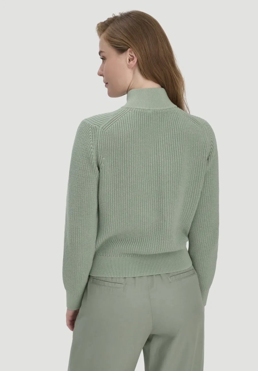 Strick Jacke Regular aus reiner Bio-Baumwolle von hessnatur