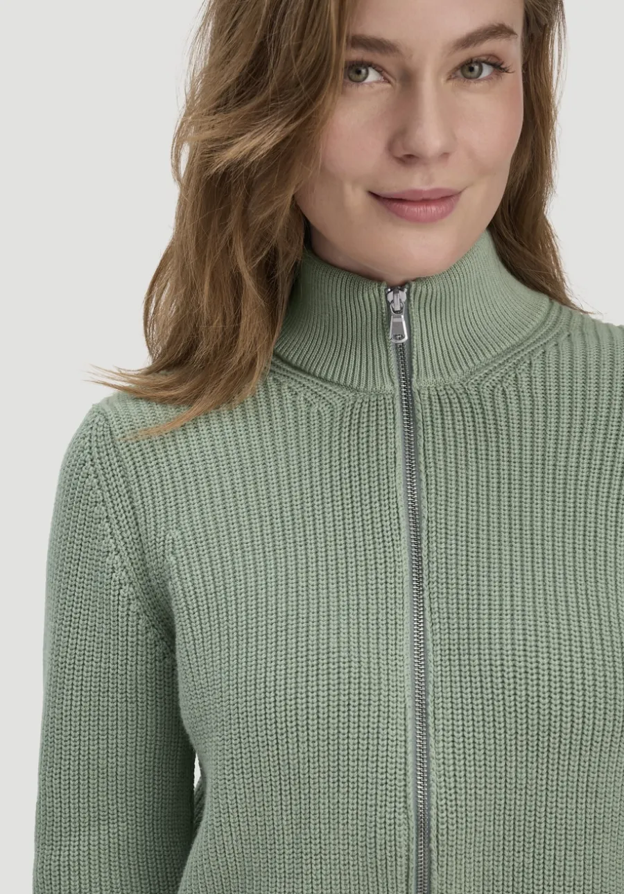 Strick Jacke Regular aus reiner Bio-Baumwolle von hessnatur