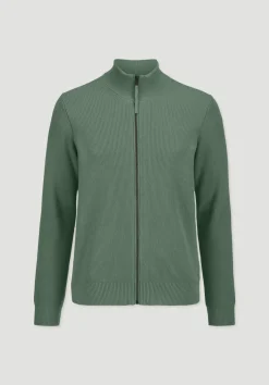 Strick Jacke Regular aus reiner Bio-Baumwolle von hessnatur