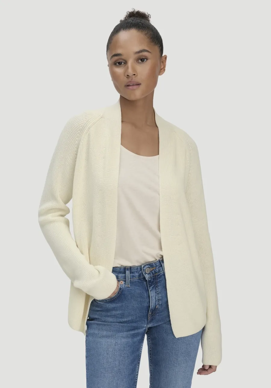Strick Jacke Regular aus reiner Bio-Baumwolle von hessnatur