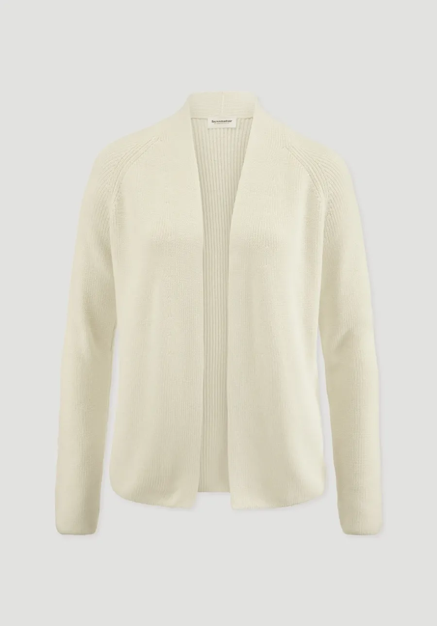 Strick Jacke Regular aus reiner Bio-Baumwolle von hessnatur