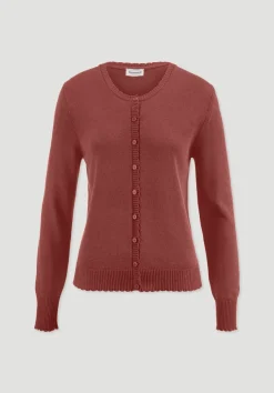 Strick Jacke Regular aus Leinen mit Bio-Baumwolle und LENZING™ ECOVERO von hessnatur