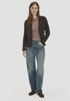 Strick Jacke Regular aus reiner Bio-Baumwolle von hessnatur