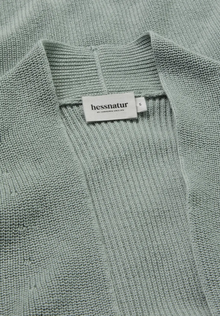 Strick Jacke Regular aus reiner Bio-Baumwolle von hessnatur