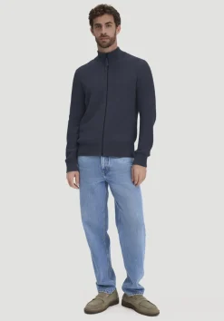 Strick Jacke Regular aus reiner Bio-Baumwolle von hessnatur