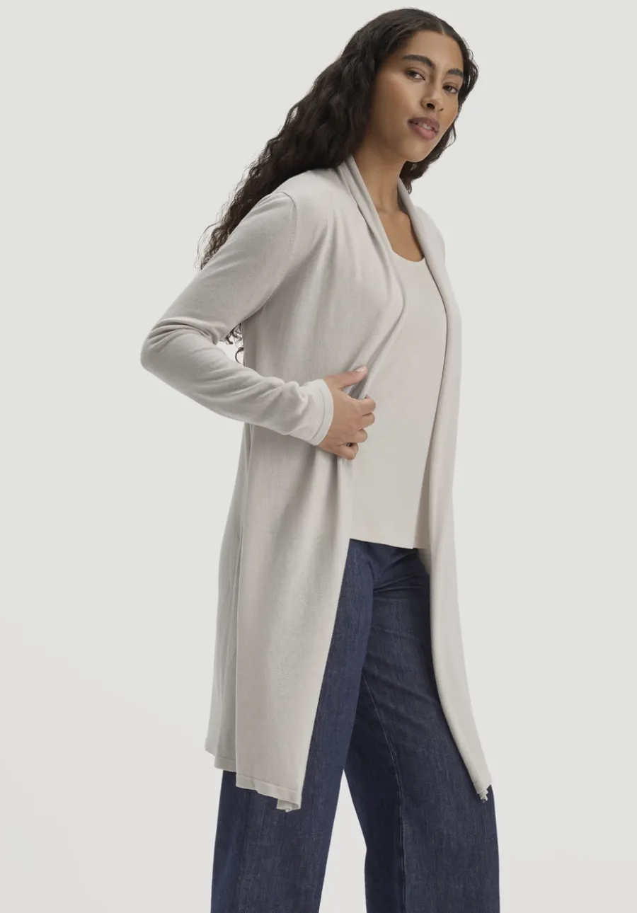 Strick Jacke Regular aus TENCEL™ Lyocell und Bio-Baumwolle von hessnatur