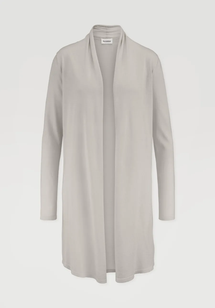 Strick Jacke Regular aus TENCEL™ Lyocell und Bio-Baumwolle von hessnatur