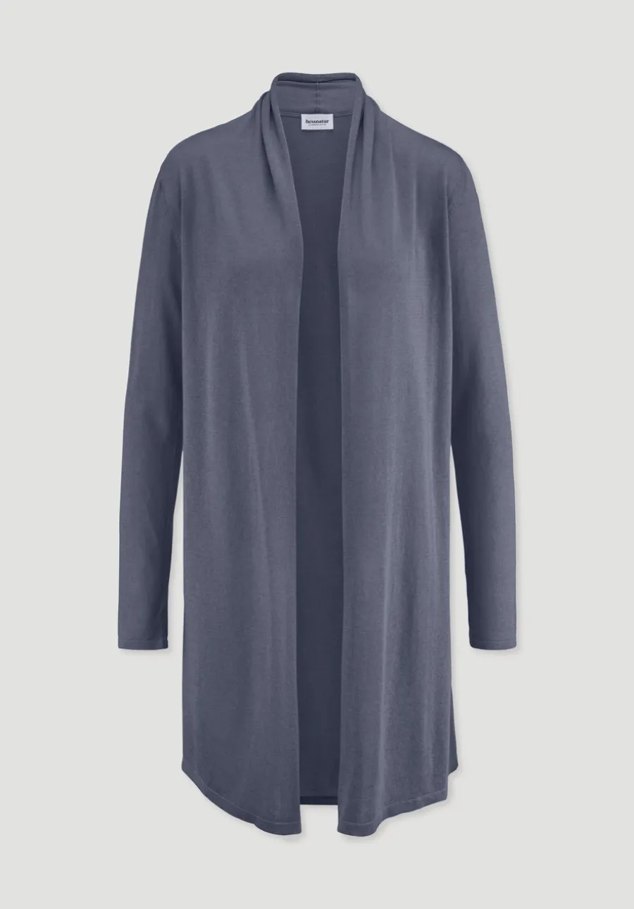 Strick Jacke Regular aus TENCEL™ Lyocell und Bio-Baumwolle von hessnatur