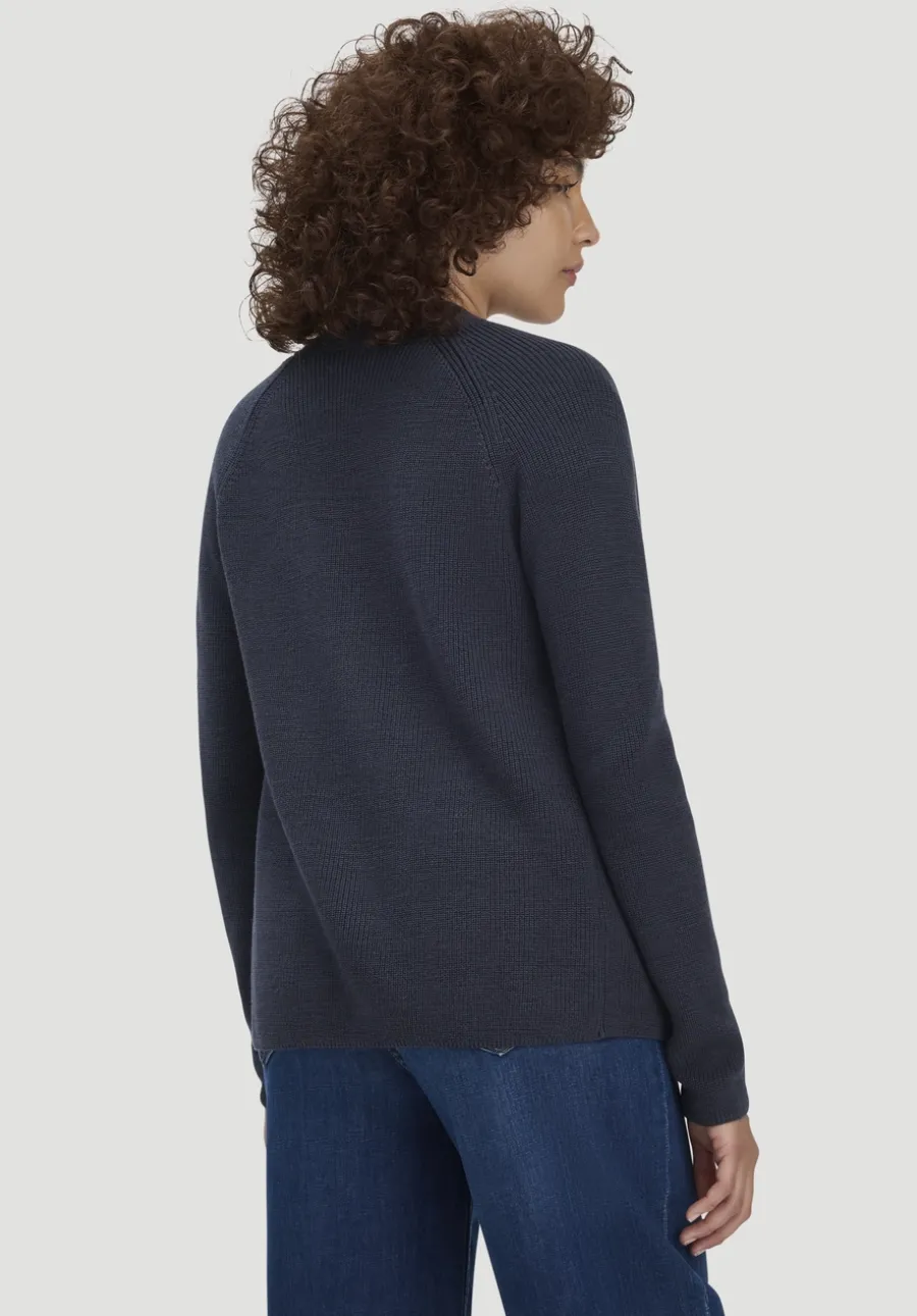 Strick Jacke Regular aus reiner Bio-Baumwolle von hessnatur