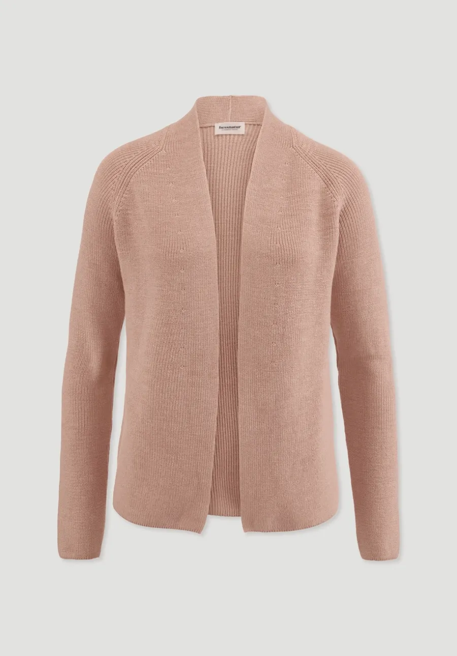 Strick Jacke Regular aus reiner Bio-Baumwolle von hessnatur