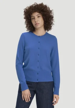 Strick Jacke Regular BETTER RECYCLING aus reinem Cashmere von hessnatur