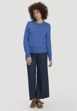 Strick Jacke Regular BETTER RECYCLING aus reinem Cashmere von hessnatur