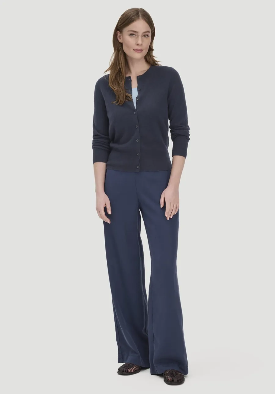 Strick Jacke Regular BETTER RECYCLING aus reinem Cashmere von hessnatur