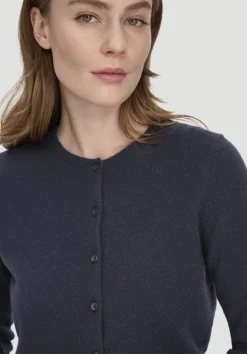 Strick Jacke Regular BETTER RECYCLING aus reinem Cashmere von hessnatur