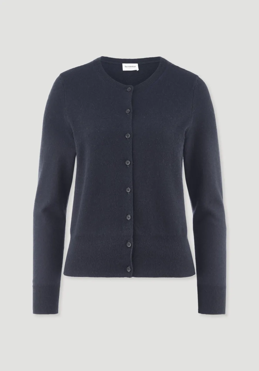 Strick Jacke Regular BETTER RECYCLING aus reinem Cashmere von hessnatur