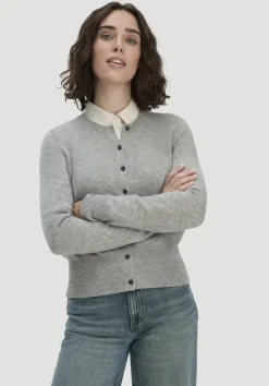 Strick Jacke Regular BETTER RECYCLING aus reinem Cashmere von hessnatur