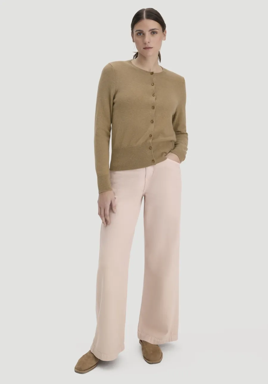 Strick Jacke Regular BETTER RECYCLING aus reinem Cashmere von hessnatur