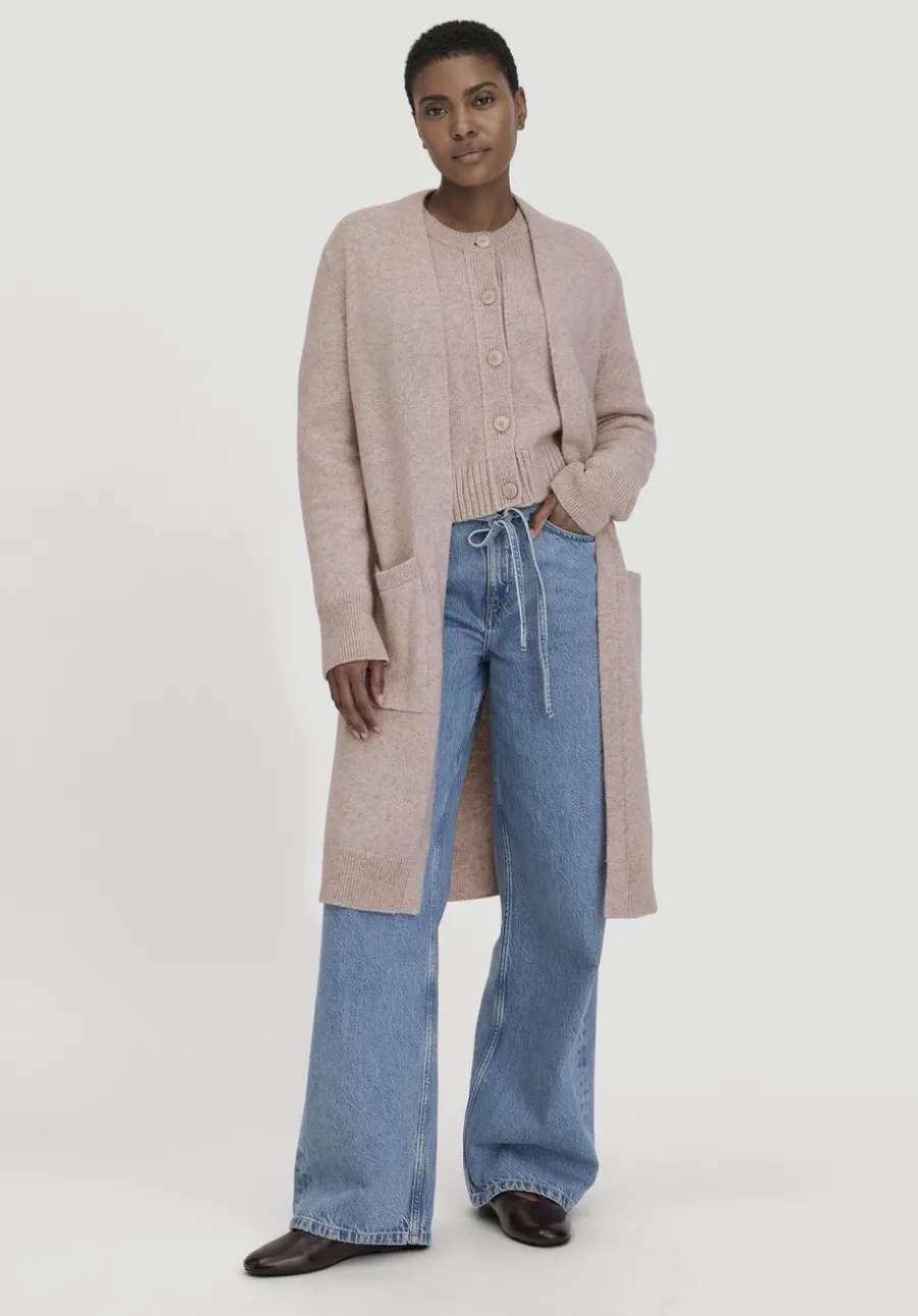 Strick Jacke Relaxed aus Bio-Merinowolle mit Bio-Baumwolle von hessnatur