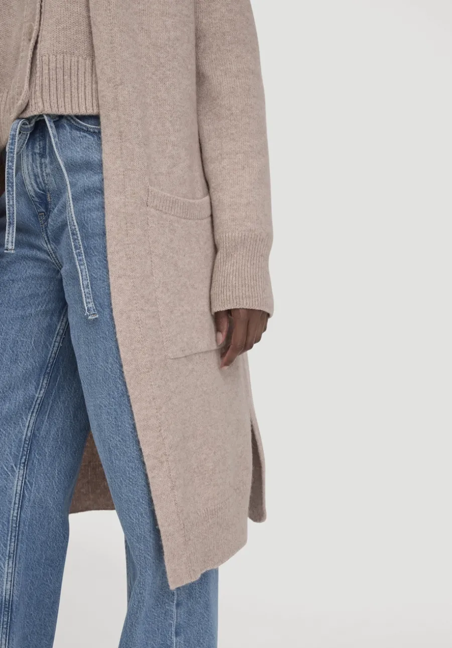 Strick Jacke Relaxed aus Bio-Merinowolle mit Bio-Baumwolle von hessnatur